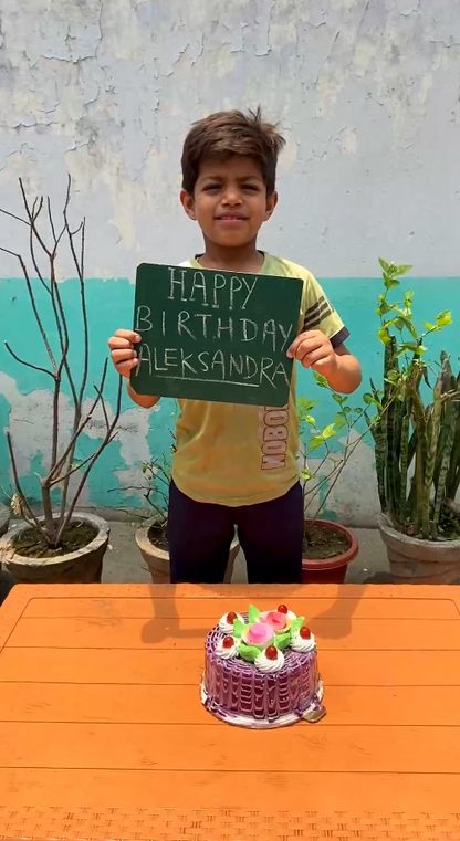 Birthday & Anniversary Celebration Greeting Video from Cute Kids